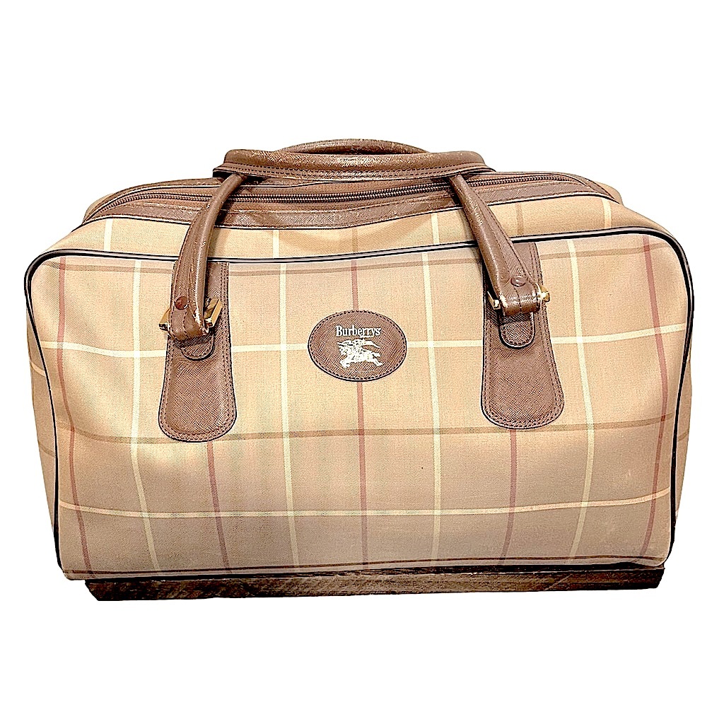 ✅BURBERRY ⭐️AUTHENTIC BURBERRY⭐️ TRAVEL Duffle Bag ⭐️ Unisex Style
